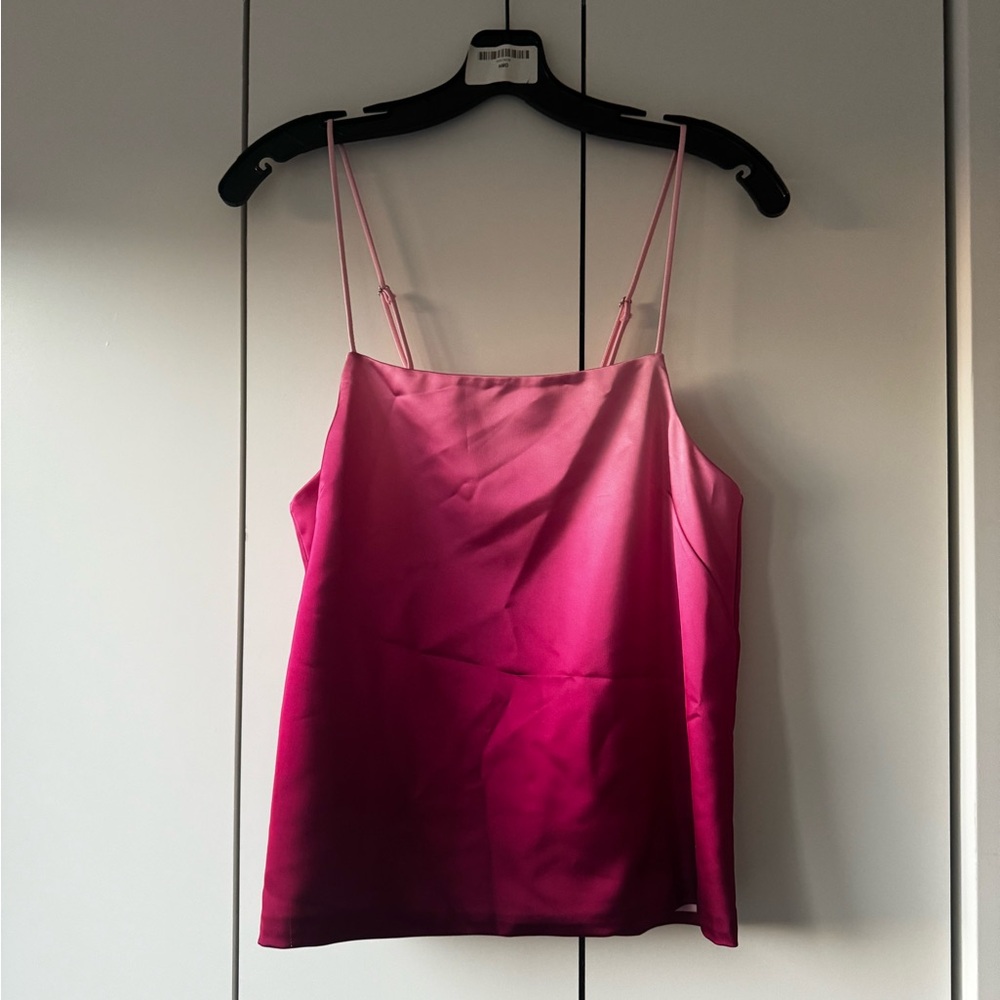 Jonathan Simkhai - pink ombré strappy top. Size S. NWT.